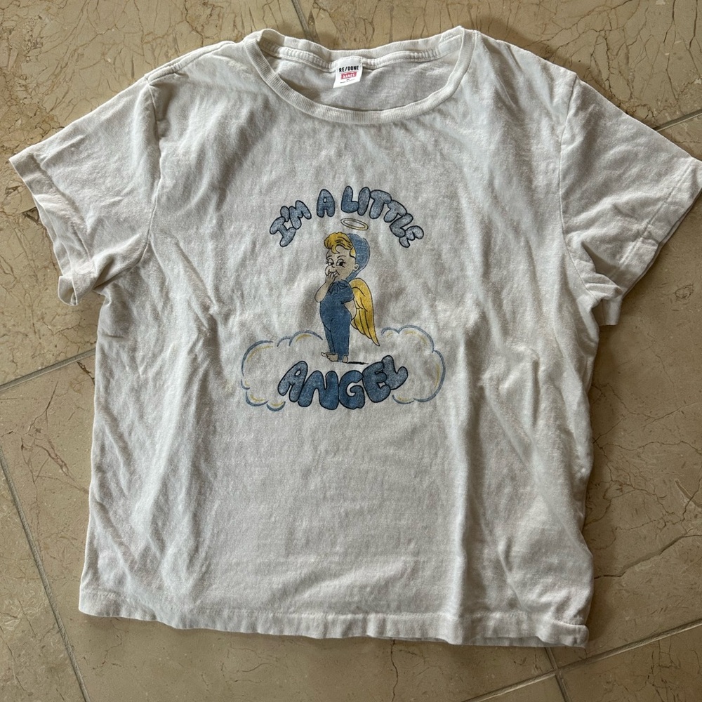 Re/Done tee size M